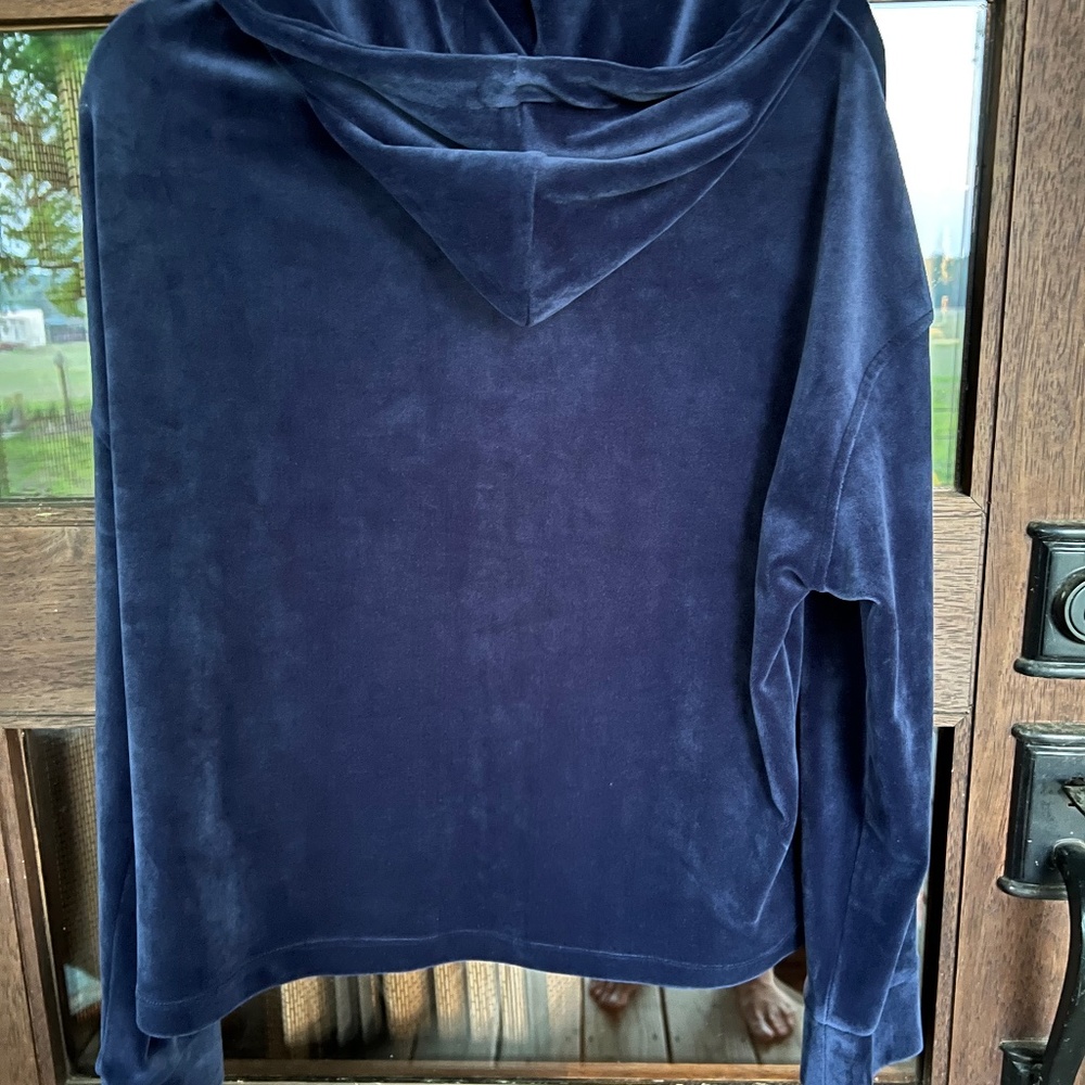 DKNY Sport Velour hoodie